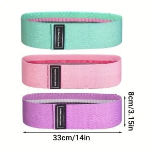 Resistance Workout Bands for Home Exercise.